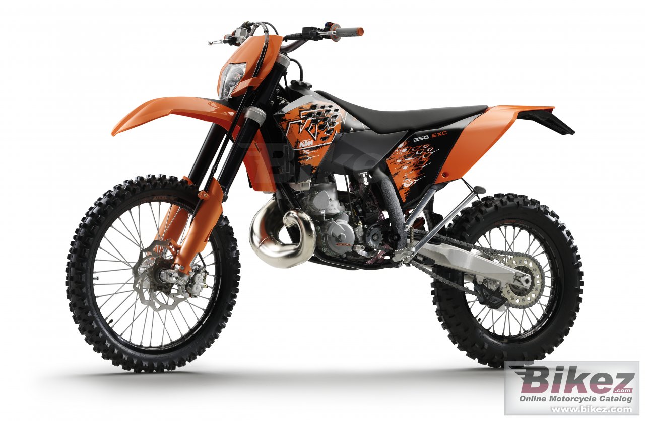 Big KTM 250 exc picture and wallpaper from Bikez.com